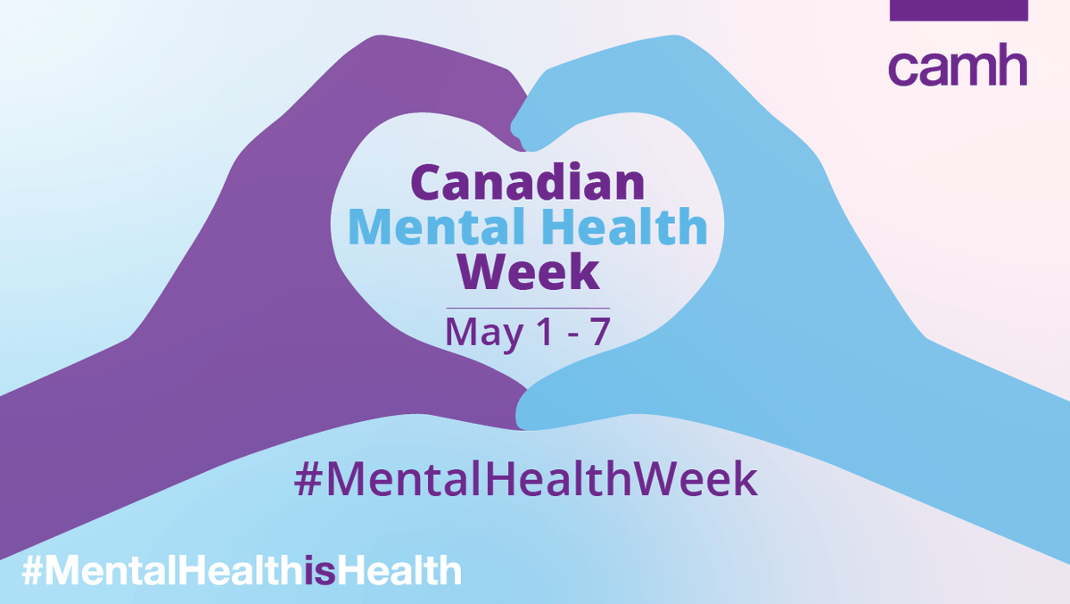 It’s #MentalHealthWeek!

Storytelling supports mental health and reduces the #stigma associated with mental illness + addiction.

Throughout the week, we’ll share CAMH resources and stories inspired by people who have bravely shared their journeys.

#MentalHealthWeek2023 #MyStory