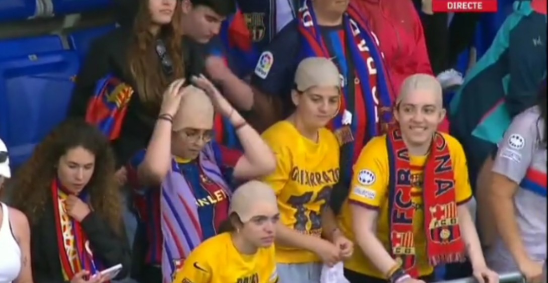 No sabía que tenía tantos fans en Barcelona.
Muchas gracias afición