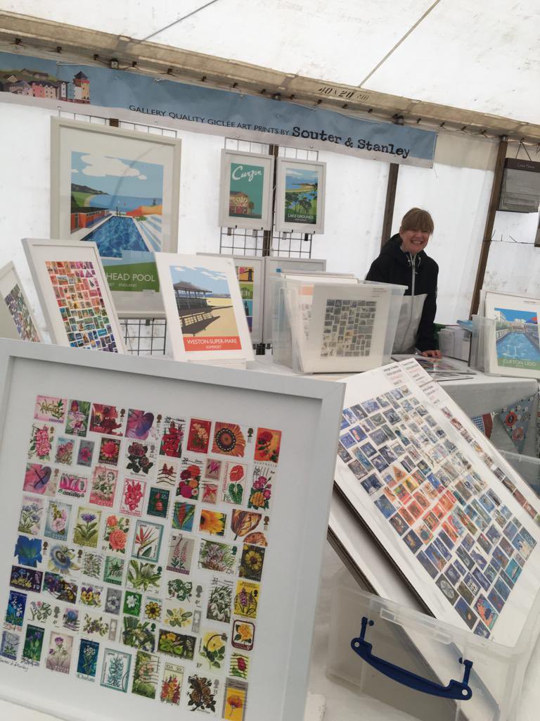 Souter_Stanley's tweet photo. We are at the #NorthSomersetShow today launching our new range of prints. So much to see and do- come along and see us😊 https://t.co/EDpOGQpWVq