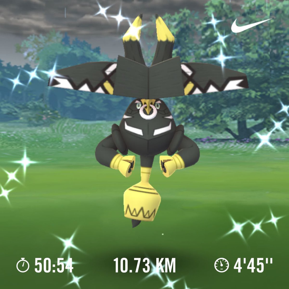 Bonbonvolio's tweet image. Got a #shiny #bulu. Wasn’t expecting one as no more #remoteraids 🎉

I don’t like running in the mornings, takes a while to find my groove. Pretty hilly route too. 

#pokemongo #tapu #run #running #nikerunclub #10k