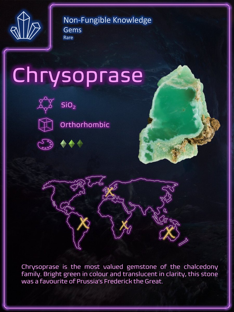 NfkMike's tweet photo. Chrysoprase

#NFTs #NFTCommunity #DAO #NFTProject #NFKNFT https://t.co/Qg5e5V9czK