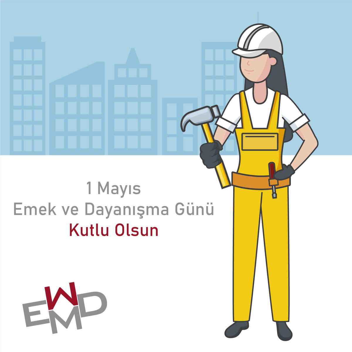 1 Mayıs Emek ve Dayanışma Günü Kutlu Olsun.
#1mayıs