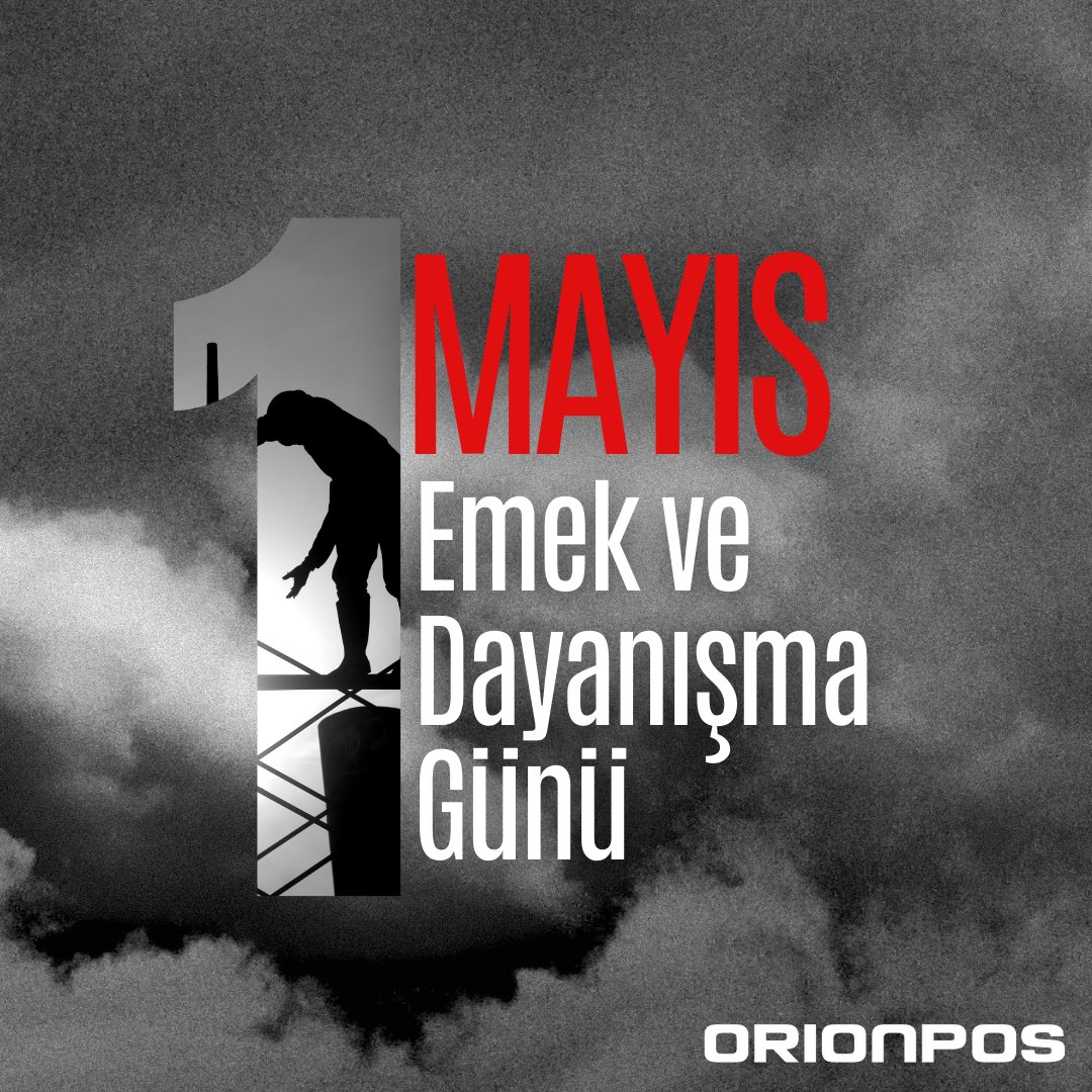 1 Mayıs Emek ve Dayanışma Günü kutlu olsun..

#orionpos #possistemi #emek #işçi #emekçi #1mayısişçiveemekçibayramıkutluolsun #1mayısişçiveemekçibayramı #bayram #1mayis #türkiye