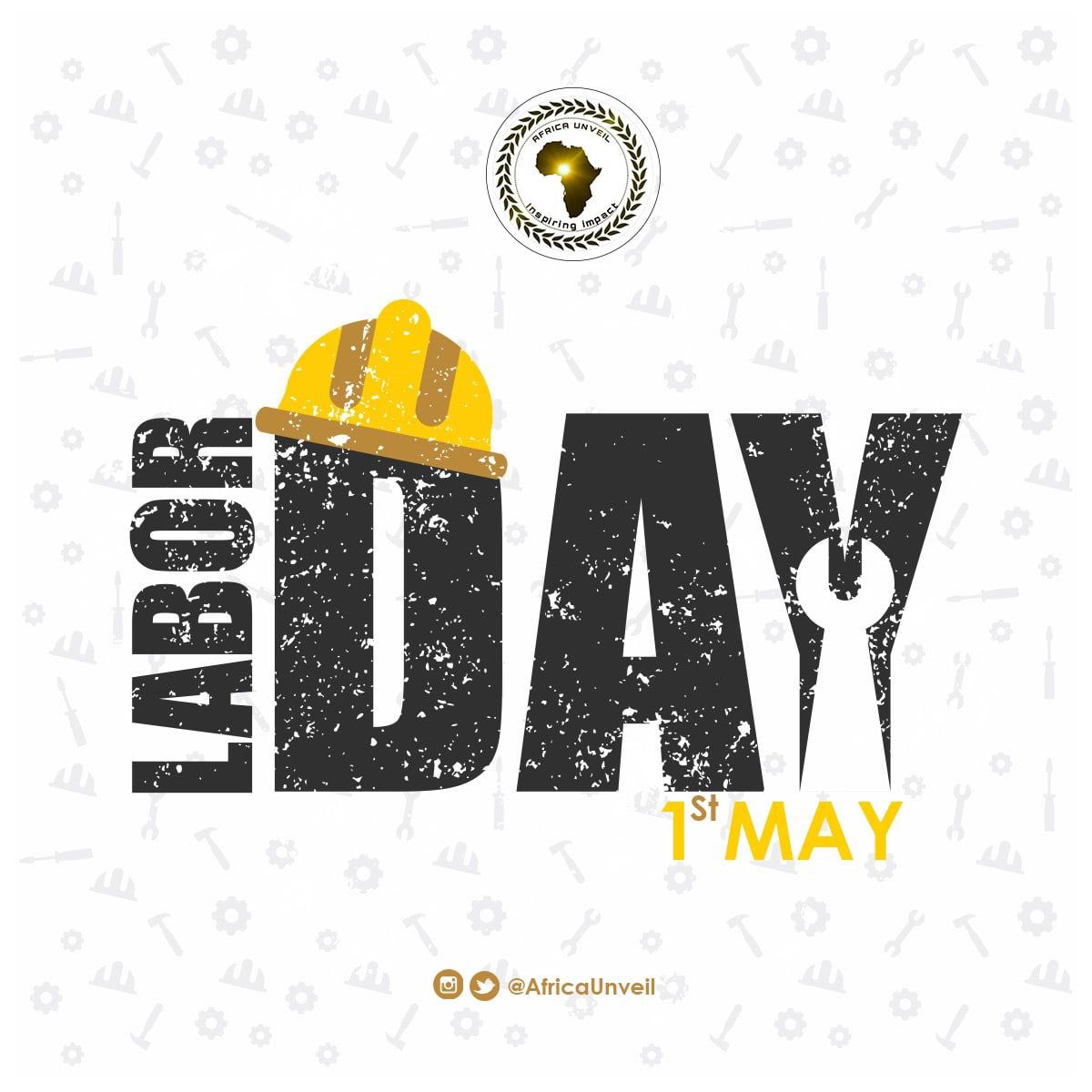 _africaunveil's tweet photo. We’d like to wish you a happy Labor Day to all the workers and hustlers out there. #africaunveil https://t.co/S4jcGgGpKb