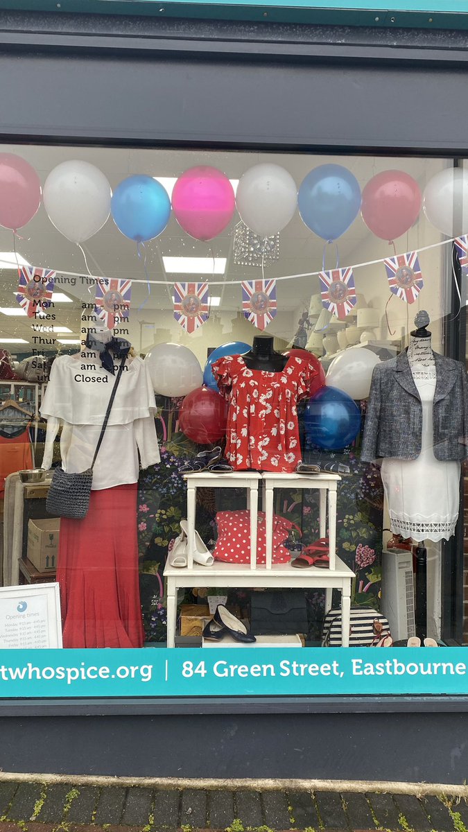 GreenWilfrid's tweet photo. Green street shop is ready for the coronation celebration 👑🇬🇧 @stwilfridstweet #Coronation2023 #king #royalty https://t.co/JGUhB45XDc