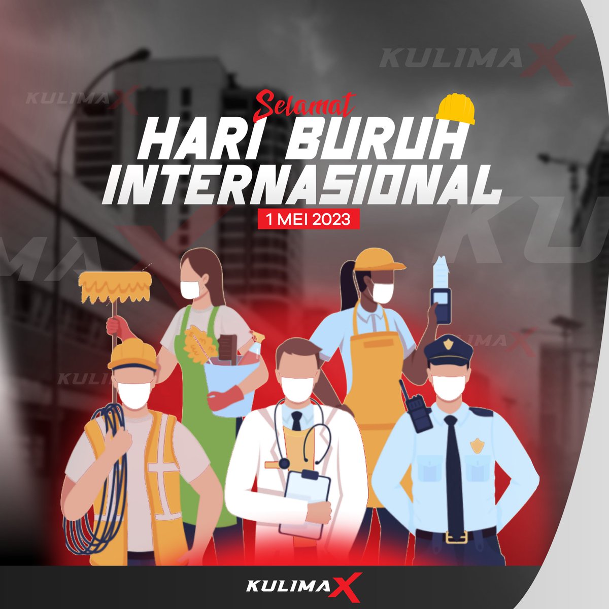 Kulimaxkulimax's tweet photo. Hello everybody,
Ada kalanya para pekerja merasa lelah dan ingin berhenti saja, tapi percayalah semua usaha dan perjuangan yang sudah dibangun, tidak akan meninggalkanmu dengan sia-sia! 
Happy Labour Day!
#selamathariburuh2023 
#thekulimax #labourday #gymmotivation #gymlive https://t.co/mzOwD4jhqp