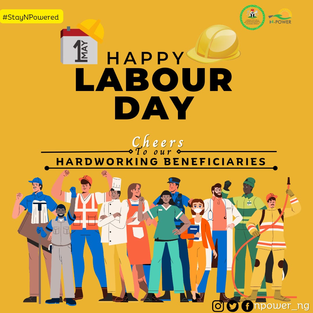 Happy Workers' Day

#npowerng 
#npower
#npowered