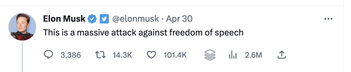 jordanbpeterson's tweet photo. Those with eyes open: note and heed @elonmusk's response: https://t.co/DPbkmc3f4L