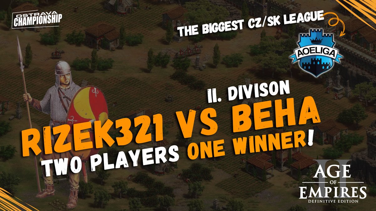 Ovachamp's tweet photo. Dva hráči nastoupili do zápasu, ale pouze jeden se stal vítězem! Byl to Rizek321, nebo to byla Beha?!
Celý záznam na https://t.co/na3OLHOp59 https://t.co/TttRAxtzqt