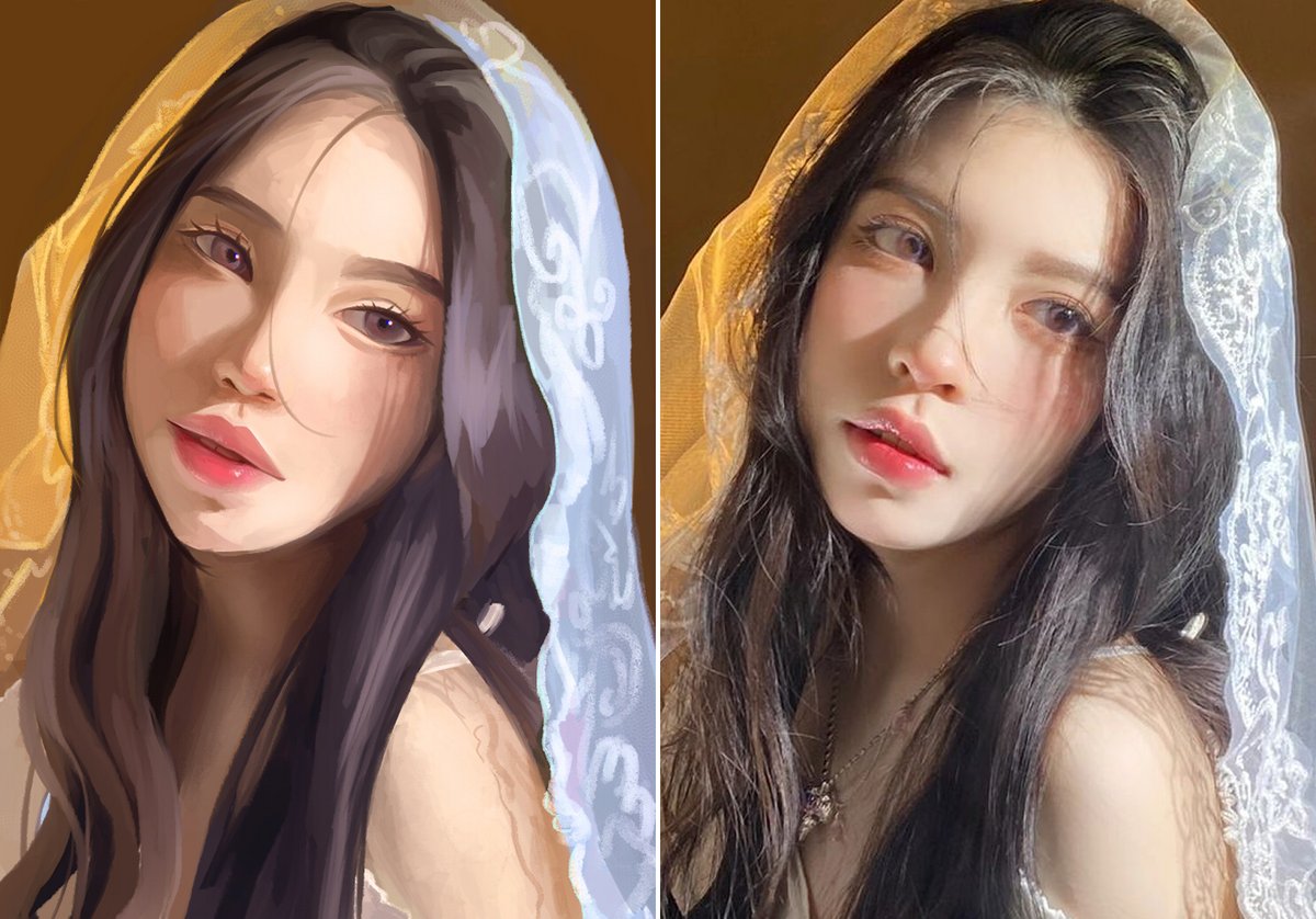 pechykc's tweet photo. day 2 painting! surely i improved right.. https://t.co/lxOCVd0U7R