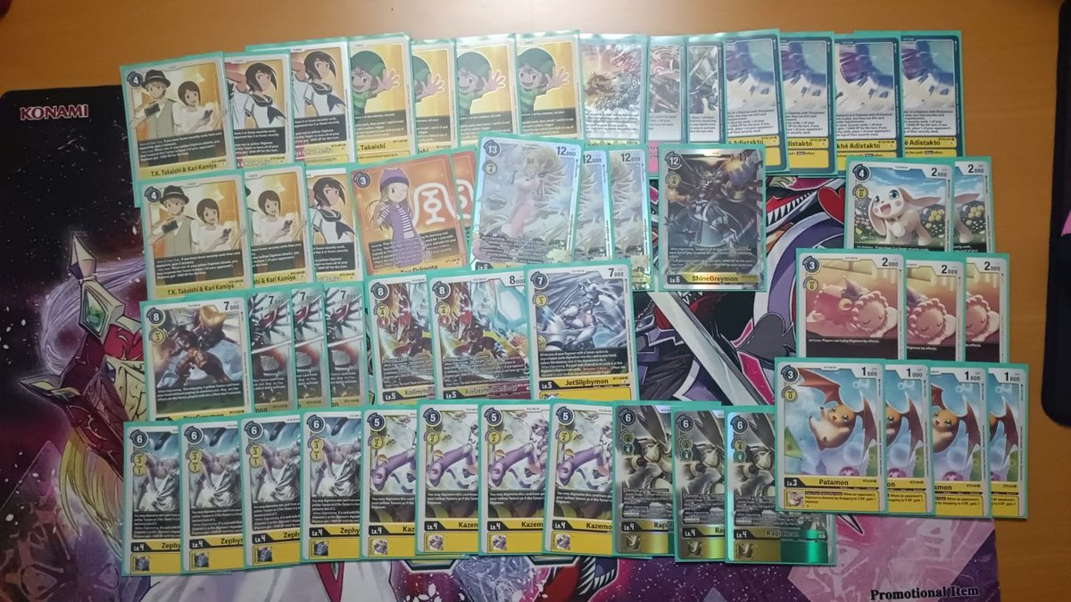 DigiRaiders's tweet photo. Vamos con las Decklist del Top8 de la Champions Geek. Top 8 

- Melga #Xavs 
- Yellow Hybrids @LlibrerDavid 
- Wargreymon X @yinxttv 
- Mastemon @TacoBellsproutt https://t.co/TEGxsEXyoo