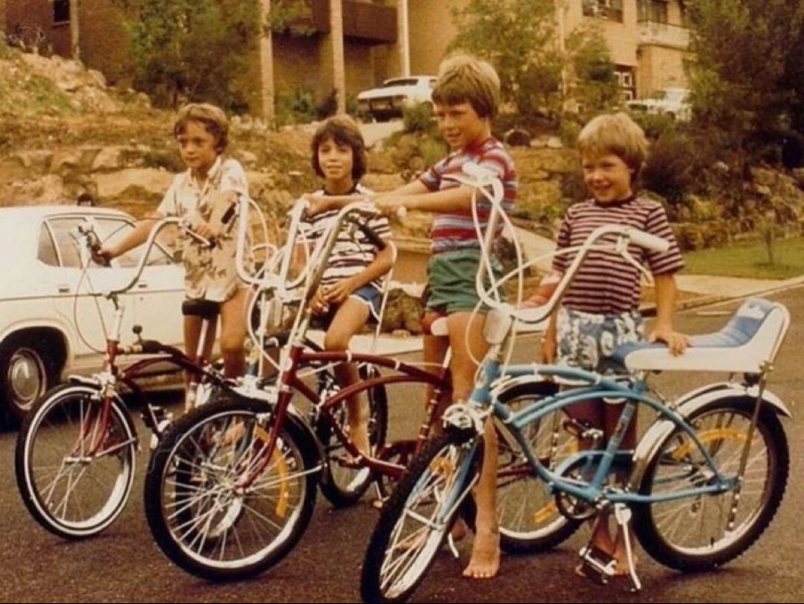 No helmet, no shoes, no worries, no devices, no health problems. Once upon a time, being a kid was easy.
