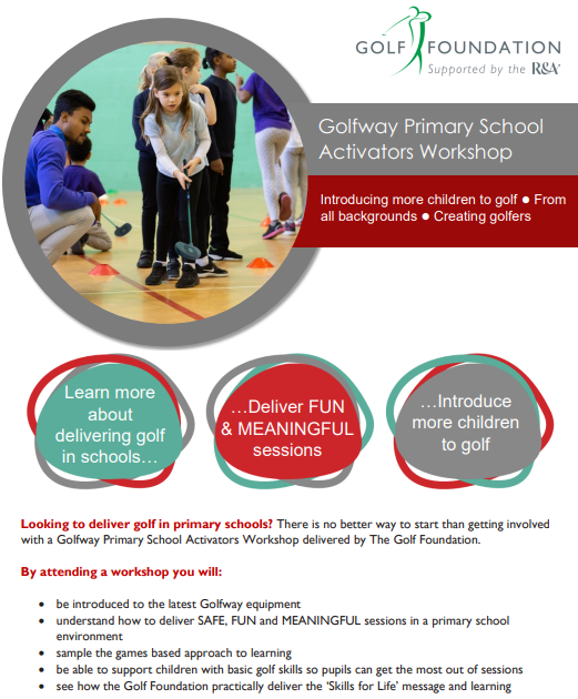 KentSchoolGames (@kentschoolgames) on Twitter photo ❗️Free CPD opportunity in Kent❗️
We are working with the Golf Foundation to run a FREE Golfway CPD session for school staff in Kent🏌️
📍Aspire School
📆Tues 6th June
⏰1545-17:30
Click the link below for more info and to register!
ow.ly/tHAl50NZGUx
<a href="/golffoundation/">Golf Foundation</a> ❗️Free CPD opportunity in Kent❗️
We are working with the Golf Foundation to run a FREE Golfway CPD session for school staff in Kent🏌️
📍Aspire School
📆Tues 6th June
⏰1545-17:30
Click the link below for more info and to register!
ow.ly/tHAl50NZGUx
<a href="/golffoundation/">Golf Foundation</a>