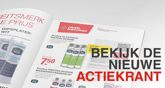Onze nieuwe Actiekrant mei 2023 is uit en geldig tot en met 27 mei 2023.

Profiteer snel!  

raabkarcher.nl/actiefolder