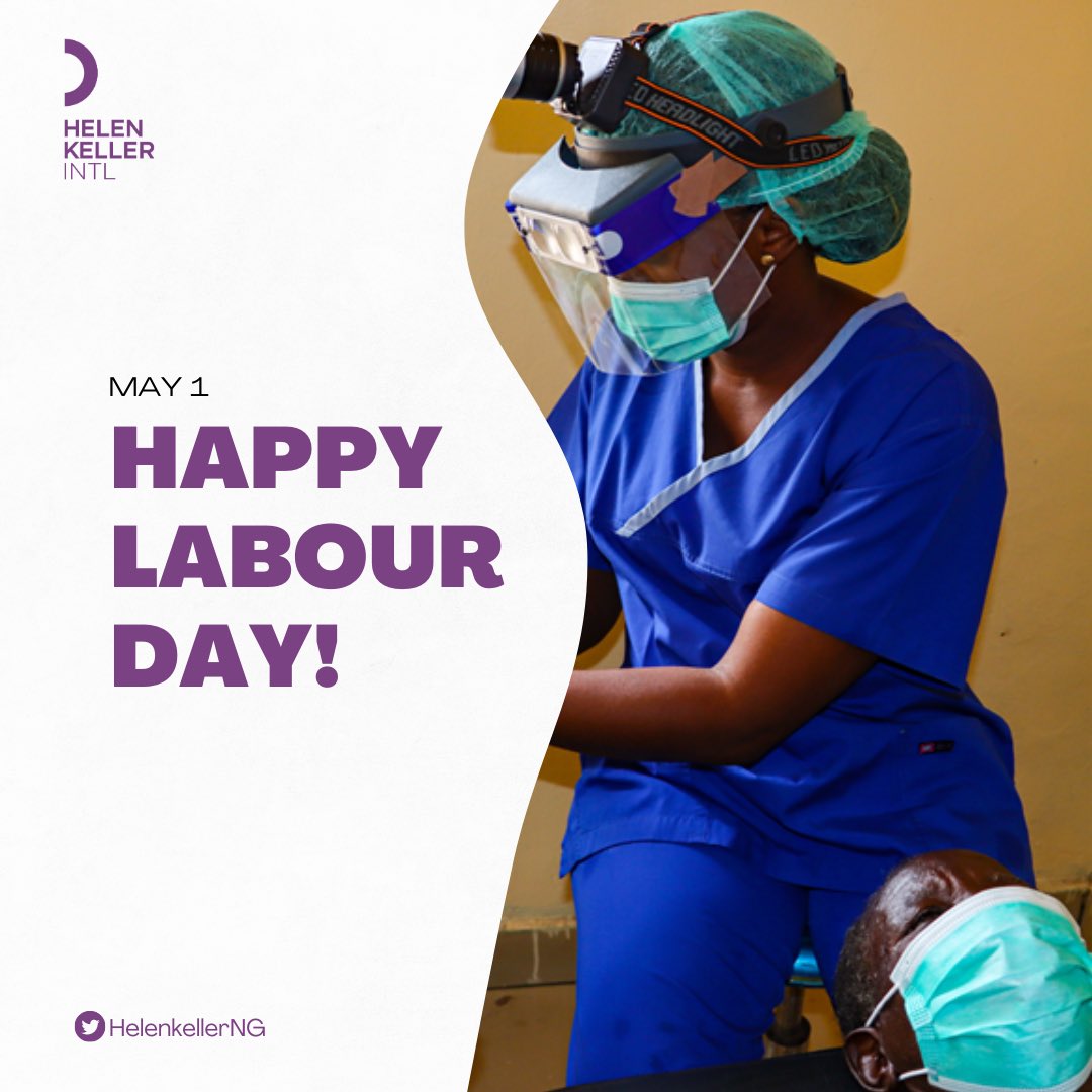 Happy Worker’s day to all our esteemed staff, partners and community members. 

Today we celebrate your dedication and hardwork towards creating a safe environment for underserved communities to access health care and nutrition. 

#workersday #laboursday #helenkellerIntl