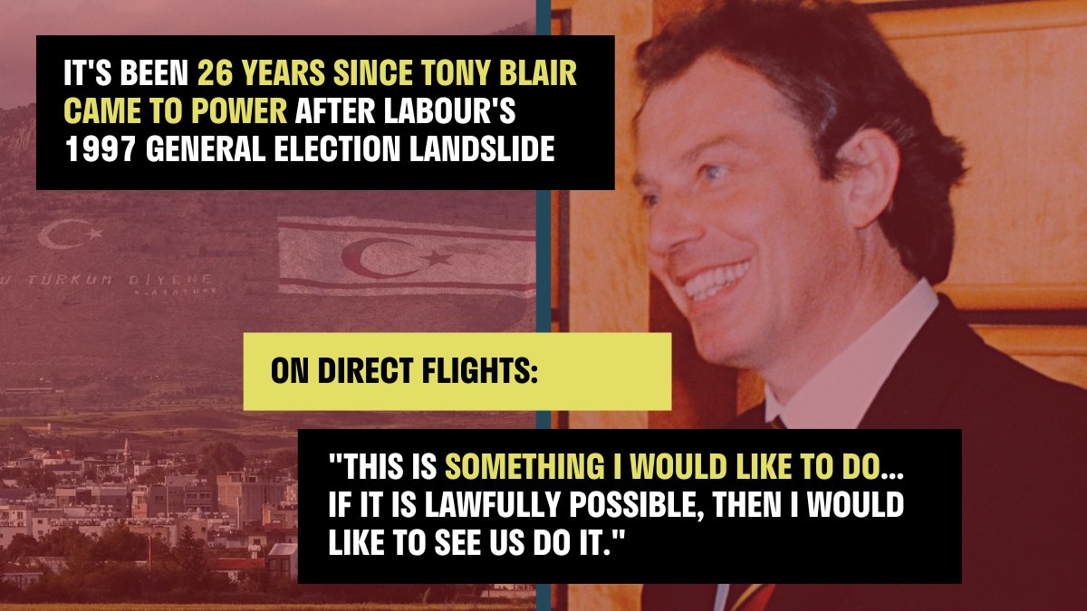 A week is a long time in #politics... but 26 years? It's been 1/4 of a century and Turkish #Cypriots still face  #discrimination when travelling - they can't travel to/from the #TRNC without stopping in #Türkiye first. End disembarkation. Start #DirectFlights. Stop this madness.