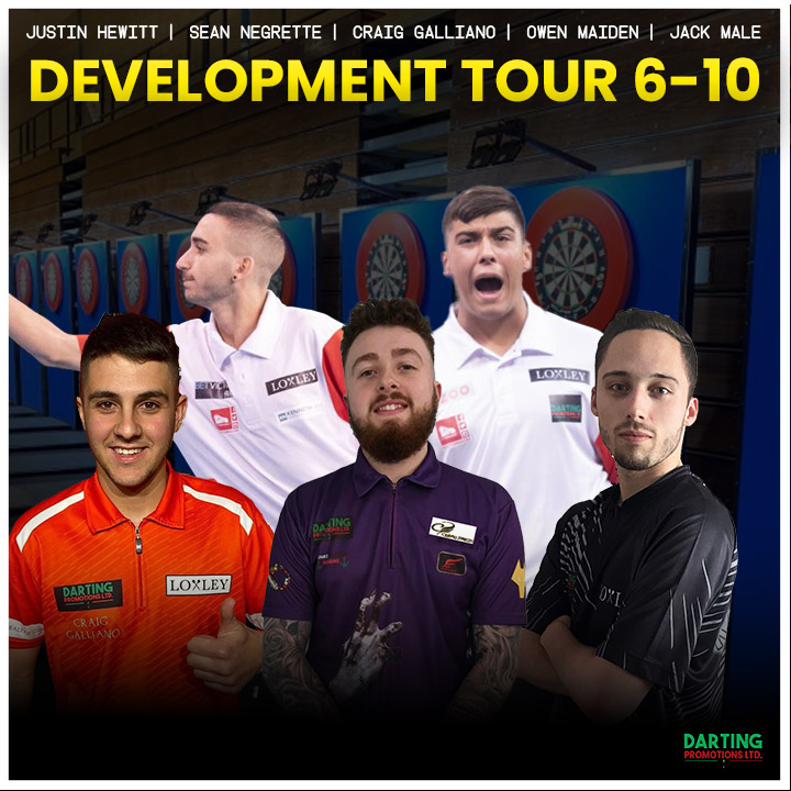 dartingp's tweet photo. Anotherr excellent weekend of Development Tour action saw Owen Maiden and Justin Hewitt take their place in the top 32.
There were also positive runs for Jack Male and Craig Galliano as they continues their development!
#DevTour https://t.co/EysHHgwSuB
