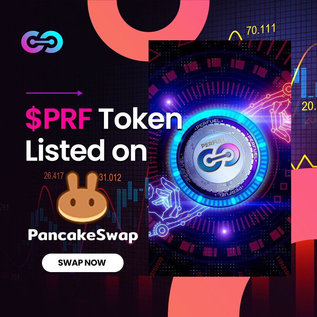 perfuel1's tweet photo. The wait is over! $PRF is now officially listed on Pancakeswap. Don't miss out on this opportunity to invest in the future of green blockchain technology. Head over to Pancakeswap now and swap your tokens. #PRF #PerfectFuel #Blockchain #GreenEnergy #Pancakeswap https://t.co/K9Ad3gaMZh