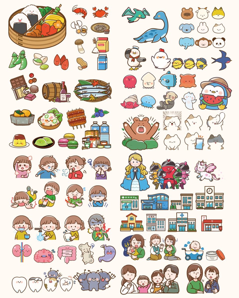 #ゴールデンウィークSNS展覧会2023

『かわいい！わかりやすい！』
を大切にしてイラストを描いています🌷 https://t.co/weNUEoJneI