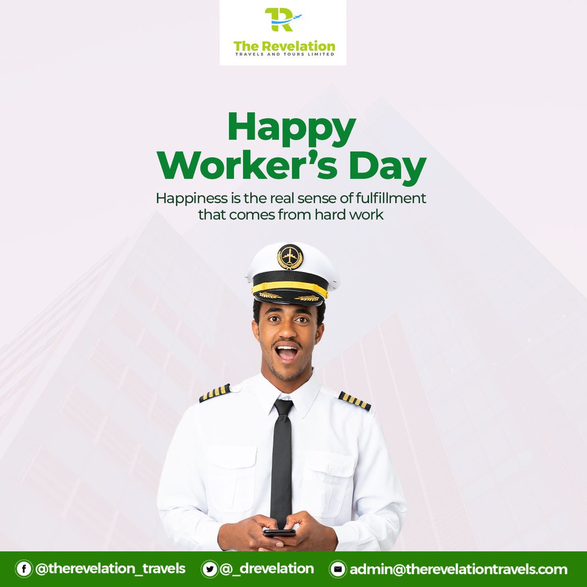 newwayconsults's tweet photo. Happy International Workers Day! Today, we celebrate the tireless efforts of hardworking individuals who contribute to society and strive towards a better future for all.
#WorkersDay 
#TheRevelations https://t.co/ptgEZA1wUq
