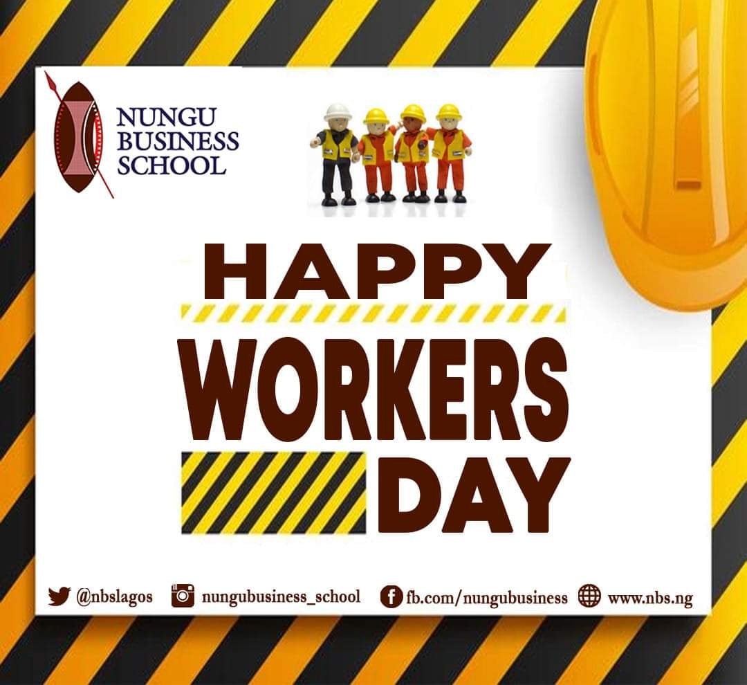 NBSLagos's tweet photo. Work is the rung on which human dignity and creative greatness can be manifested. Happy Workers Day! 

#work #creative #workersday #mayday2023 https://t.co/m4zxw2NqQs