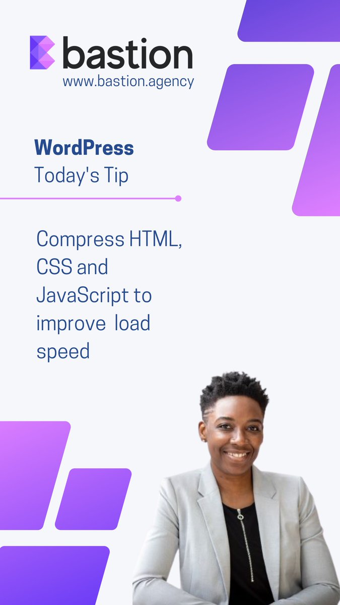 Bastion_london's tweet image. Slow website? ⏱️ No worries! Boost your load speed with our simple tip: compress your HTML, CSS, and JavaScript files. 🚀 Watch your site load lightning fast and keep your audience engaged. #wordpress #wordpresstips #wordpresstutorial #boostyourloadspeed #compressedfiles