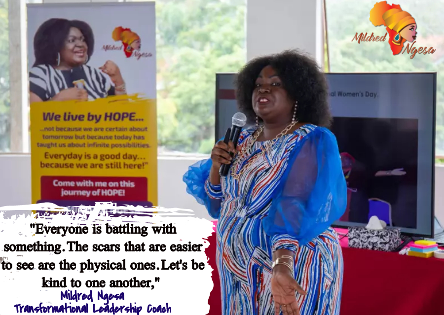 MarvelPowerson's tweet photo. "...Let's be kind to one another. Everyone is battling with something.." Mildred Ngesa, Transformational Leadership Coach. @mildredngesa @polycomdev @Badili_A @mildredngesa @Chunguli #HopeJourney #HopeAfrica https://t.co/8A7HFZPZVP