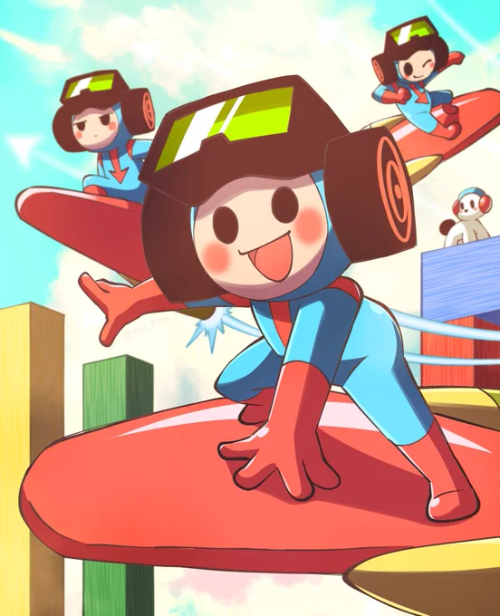 エアボーダートリオとマスター