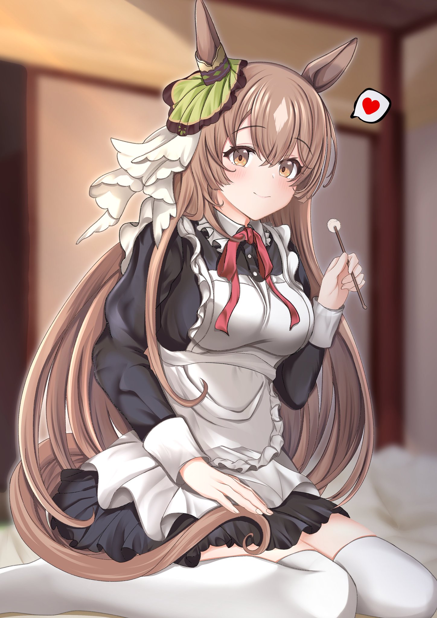 ウマ娘　プレイマット　サトノダイヤモンド　メイド服　混沌の女神様 Amazon.co.jp: ウマ娘 プレイマット サトノダイヤモンド メイド