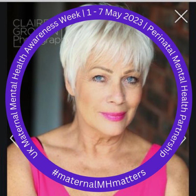 RealDeniseWelch's tweet image. After going through crippling depression following the birth of Matty 34 yrs ago, I’m grateful to @PMHPUK for continuing to raise awareness of maternal mental health. There is support available #MMHAW23