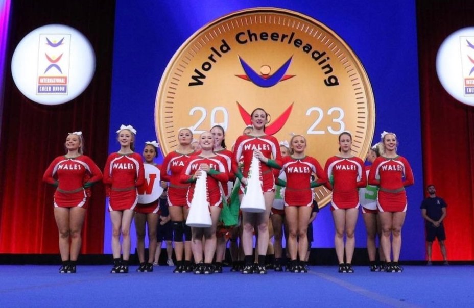 Holly competed with Senior Team  Wales All Girls Elite Cheer placing 8th in Worlds, USA. Also, Ladies of the Crown <a href="/GymfinityGSA/">Gymfinity</a> International Open All Girl Level 6 division, placing 7th. Brilliant achievement ladies! 🌟👏