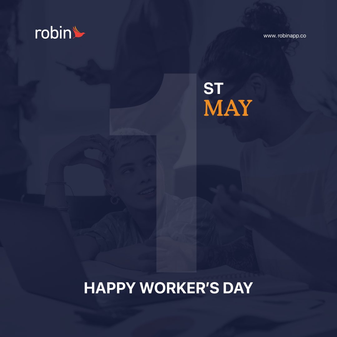 Robinapp_'s tweet photo. Happy Worker’s Day from the Robin team!
#happyworkersday #robininapp #chatapi #apisdk #messagingsolution https://t.co/fAM5o6mdfz