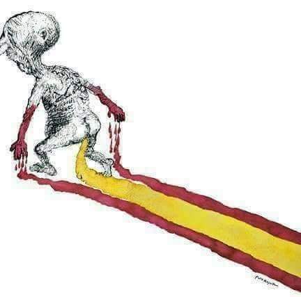 Els diputats d'estats quasi-feixistes sempre acabeu ajudant-vos. Estranya q no hagem vist cap polonès o turc ajudant el colonial estat espaÑol. Perr cert, sou un estat arruïnat des de l'època d'Aznar.