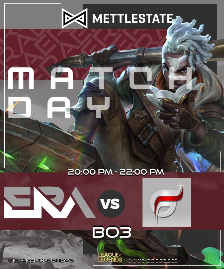 EraEsportsNews's tweet photo. Tonight we'll be jumping right into the action of mettlestate open division with solstice!

⚔️Solstice vs Nightfall
🗓01/05/2023
⏰️20:00 GMT+2

No stream has been decided tonight,  any updates will be broadcasted.

Goodluck to both teams! https://t.co/h45HcU3Ybu