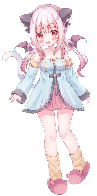 【お仕事報告】  Vjam所属 月魅とぼそ()さまの  IRIAM 新衣装立ち絵を 担当させていただきました!  可愛いお衣装のデザインで 楽しく描かせていただきました  普段はIRIAMで 活動されてるようなので  気になる方は、IDから プロフをチェックしてみてください