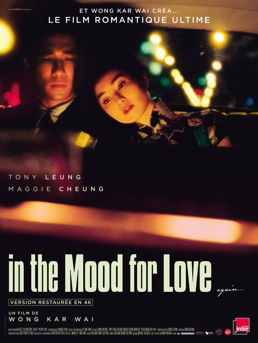 StephenDoyle123's tweet image. It has been on my to-see list for years, but I finally saw Wong Kar Wai's, 'In the Mood for Love' yesterday @ParisCinemaClub and it did not disappoint 😍😭🎬 #IntheMoodforLove #WongKarWai #cinema #Paris