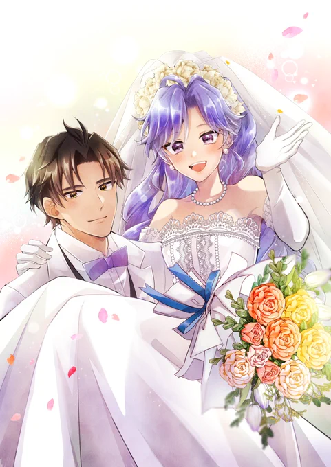 ちなみにこちらが最終巻表紙の元イラストになります 素敵にデザインしていただきありがとうございました～!実は帯にも仕掛けがあるので、紙でご購入される方はぜひ裏表紙をめくってみてください私は最初見た時吹き出しましたw