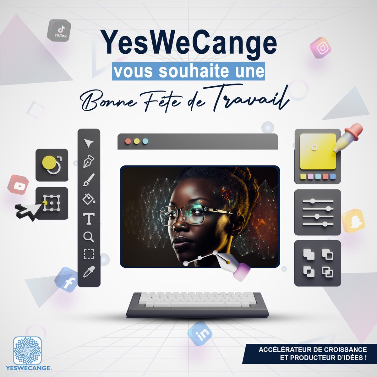 En ce jour de la fête du travail, nous célébrons notre engagement avec vous 🤝
Nous continuerons à travailler ensemble pour vous façonner un avenir numérique plus brillant, plus équitable et plus durable.💪
Nous sommes fiers de participer à l'évolution digitale de vos projets.👩‍💻