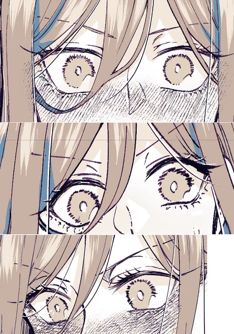 劣化してほとんど分からんくなっちゃった飛び出るまつ毛見てって。ありがとう。 