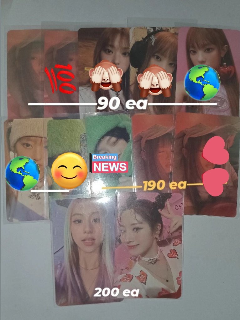 aiacartz_'s tweet photo. earmuffs, pout, and hyein wev pcs sold!! https://t.co/WzvzKkyDp4
