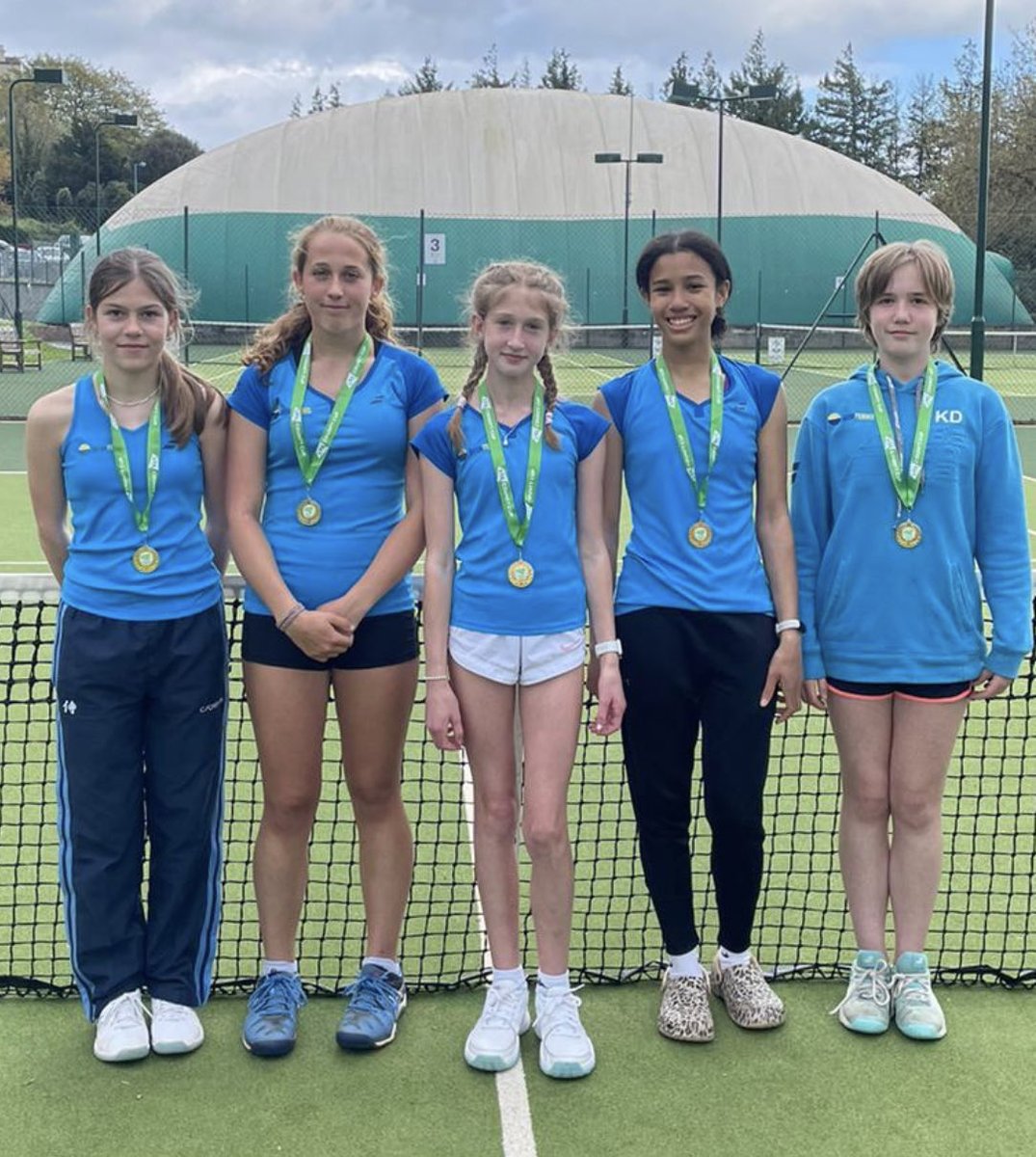 Must’ve been those lights, as team played v well with bright start &amp; solid win v the Channel Islands, then impressive 5-1 win in final against strong Wiltshire team; To Win the U.14 South West County Cup competition, sadly no longer a National open event ⁦<a href="/LTACompetitions/">LTA Competitions</a>⁩
