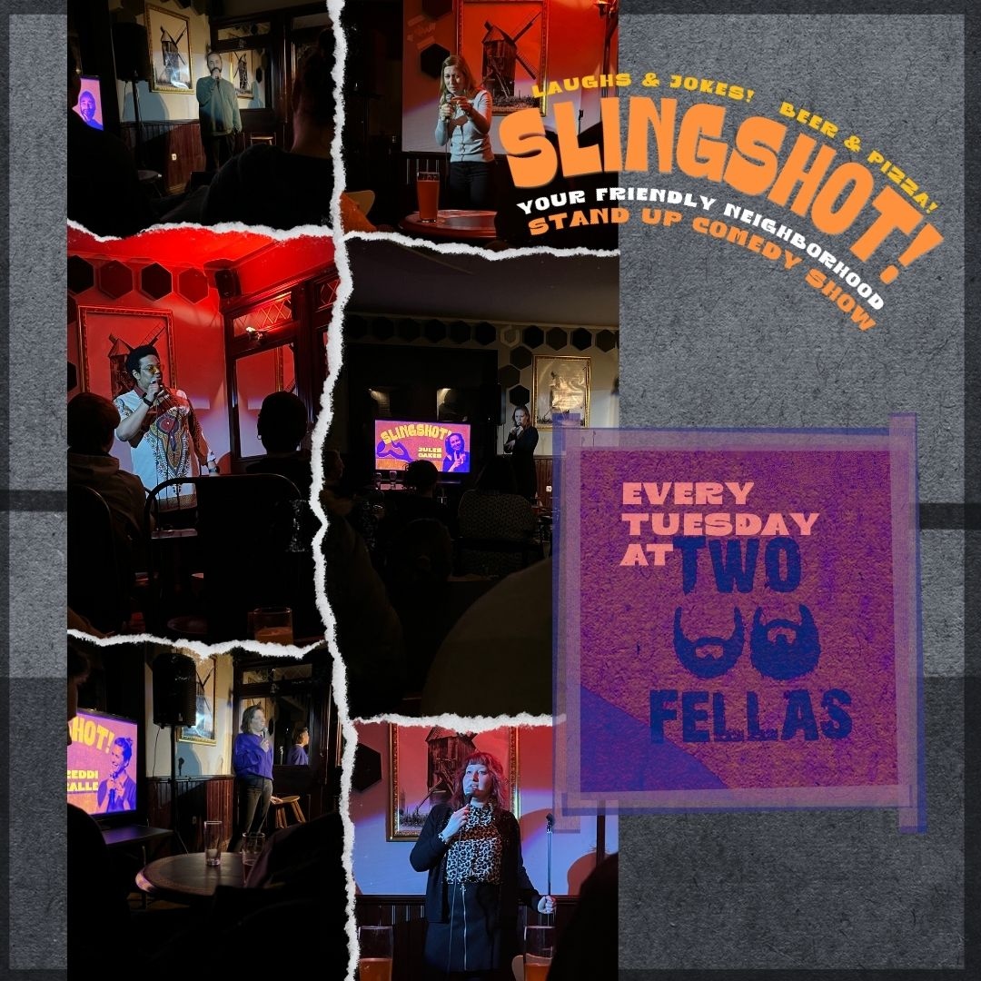 Planning the week ahead? How about something really fun this Tuesday? Slingshot is happening, as always, and we got an amazing lineup and jokes ready for you at Two Fellas Brewery 🎟️🍺 sterndaniel.com/event-details/… <a href="/cie_berlin/">Comedy in English Berlin</a>