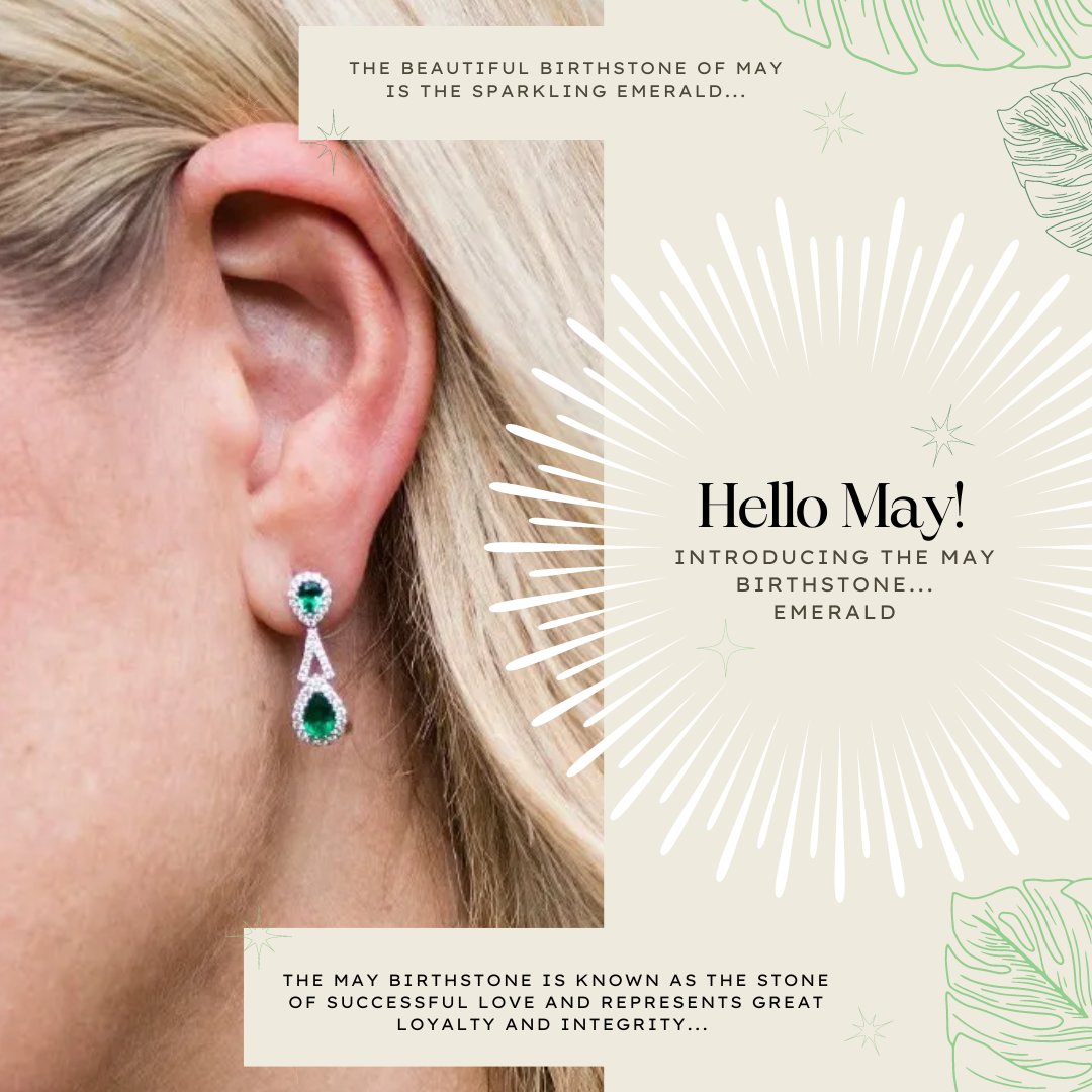 Hello May! 

Beautiful Emeralds are May's birthstone. Sparkling greens are the colour for Spring and is perfect to transition into Summer, come and take a look at our Emerald gems online...

#birthstone #emerald #may #finejewellery #jewellery #heidikjeldsen #shopmillstreetoakham