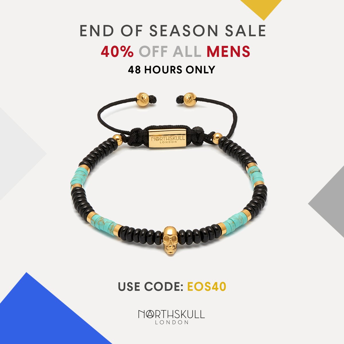 OUR END OF SEASON SALE ENDS TONIGHT! GET 40% OFF ALL MENS | USE CODE: EOS40 (LINK IN BIO)