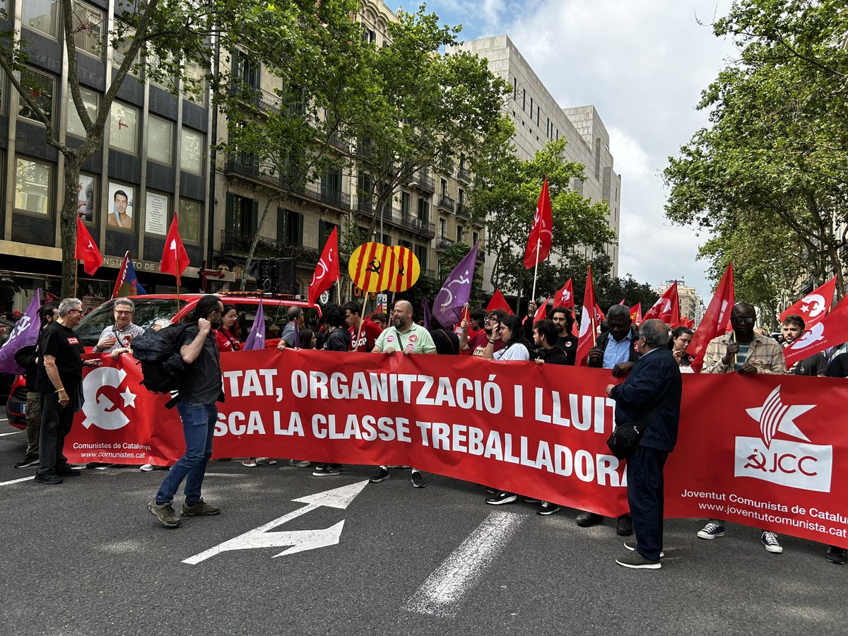 Seguint les tradicions de classe, de mani de l’ #1DeMaig