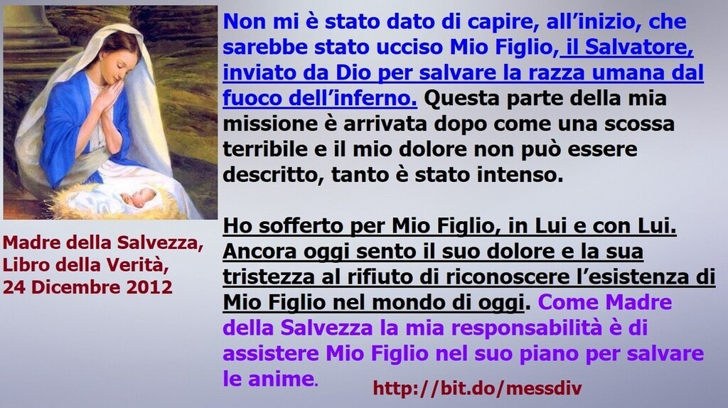 A Che Età è Morto Gesù Come Madre della Salvezza la mia responsabilità è di assistere Mio