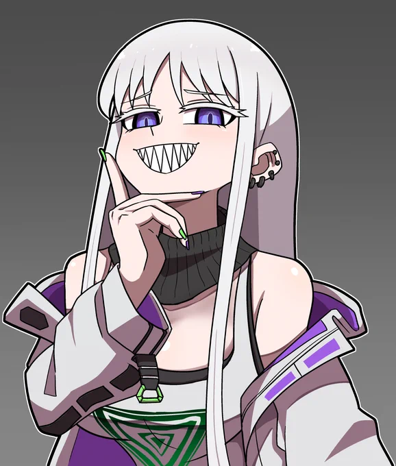 チョナちゃん腕降ろし差分とか作ってました