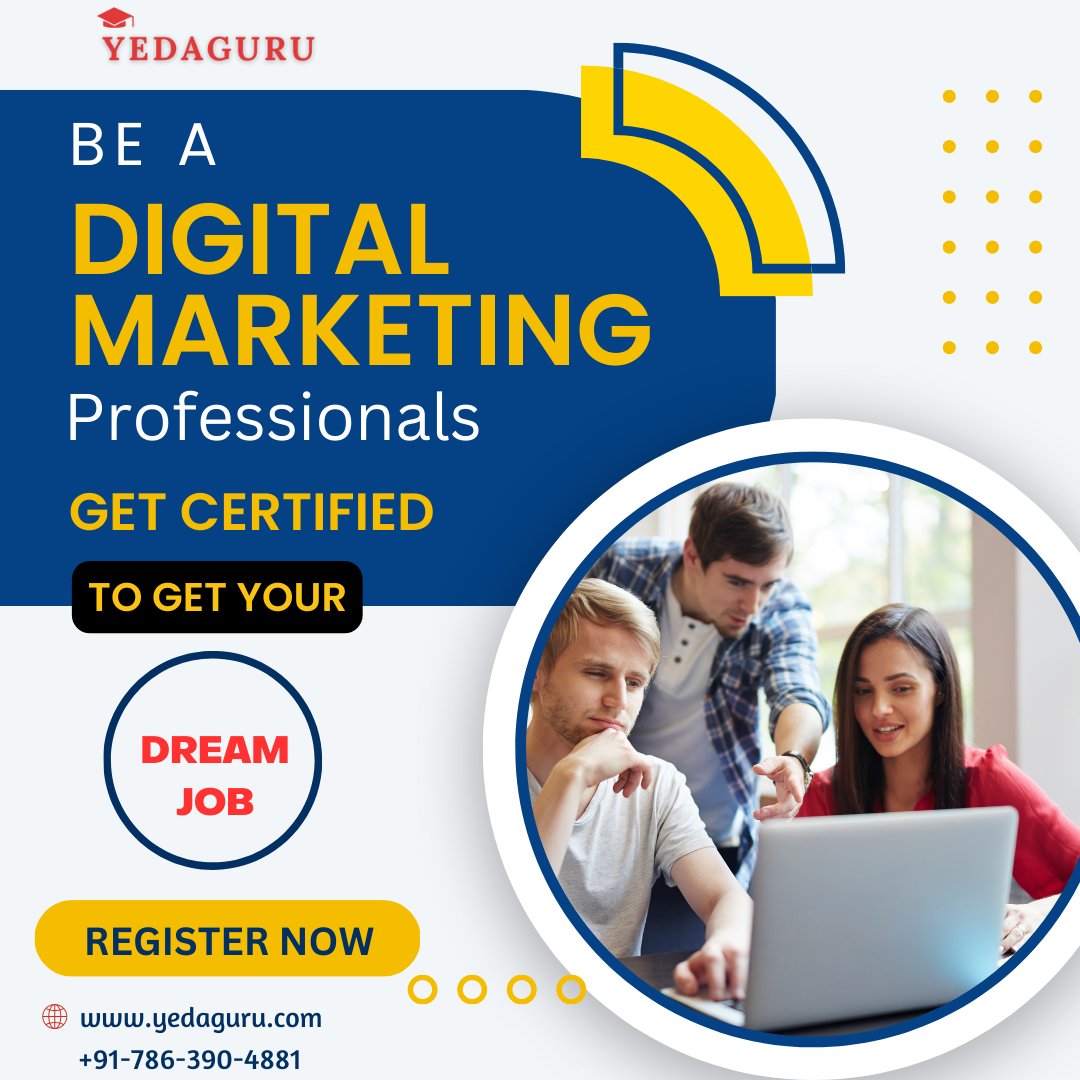 yeda_guru's tweet photo. Be a Digital Marketing Professional, Get Certifeid to Get your Dream Job
Apply Now
#digitalmarketingcourses #digitalmarketing #yedaguru #socialmediamarketing #digitalmarketingtips #digitalmarketingtraining #digitalmarketingcourse #digitalmarketingindia #digitalmarketingcoach https://t.co/IZn7wOiYjE