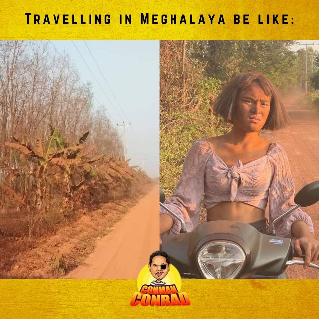ConmanConrad_'s tweet photo. sMarT CitY 🤡🤣

#ConmanConrad #Meghalaya #roads https://t.co/knvOo07ojg