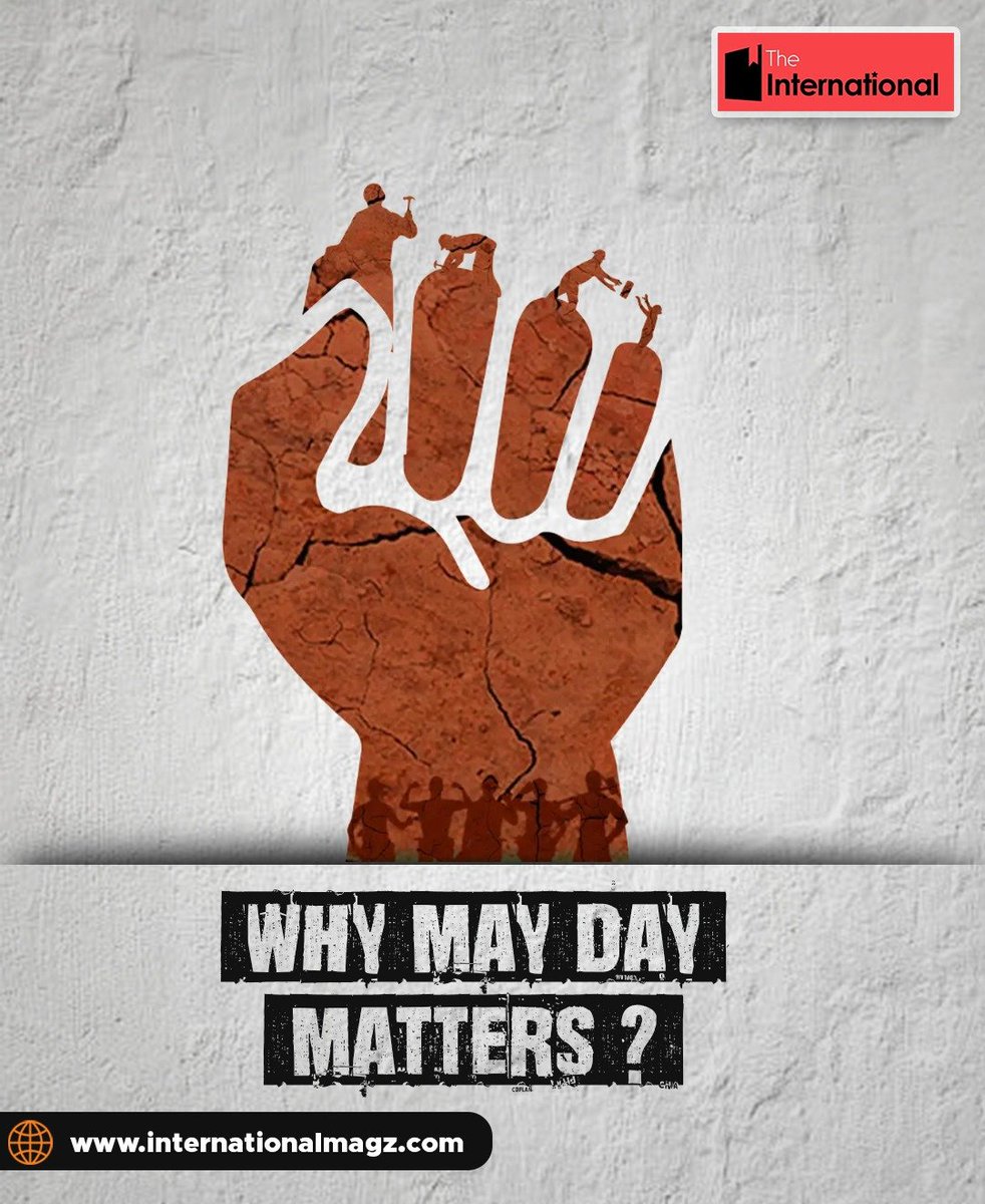 Thread 👇🏻

Why May Day Matters?

#InternationalWorkersDay 
 #InternationalWorkersDay2023  #MayDay #MayDay2023 #WorkersOfTheWorldUnite